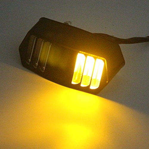 E-Bro Motorcycle LED Turn Signal Tail Light Brake Stop Running Indicator Integrated Signal Lights for Honda MSX125/SF GROM CBR650F CTX700 CTX700N
