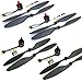 Crazepony® 4pcs Emax MT2213 935kv Brushless Motor （2CW 2CCW） with Orignal 1045 Propellers for DJI F450 F550 Quad Hex Octo Copter