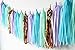 Mermaid Party Decorations Wonderland Frozen Party Decorations/Under the Sea Theme Purple Blue Mint Baby Shower Decorations Tissue Pom Poms First Birthday Decorations Purple Mermaid Party