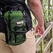 Wild Wolf Outfitters Water Bottle Holder for 64oz Bottles Green - Carry, Protect and Insulate Your Best Flask with This Military Grade Carrier w/ 2 Pockets & an Adjustable Padded Shoulder Strap