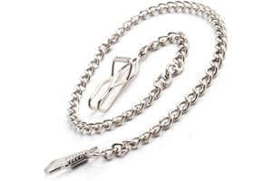 Clip Pocket Watch Chain Vintage Metal Alloy Pocket Vest Chain Attractive Processing