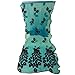 Oksale Women Peacock Flower Embroidered Lace Wrap Scarves Scarf Shawl (Green)