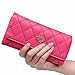 lovelive99 Elegant Lady Women Clutch Crown Wallet Long Purse Leather Wallet