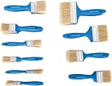 Silverline 50pce Disposable Paint Brush Set Pure Bristle Utility Brushes view 2