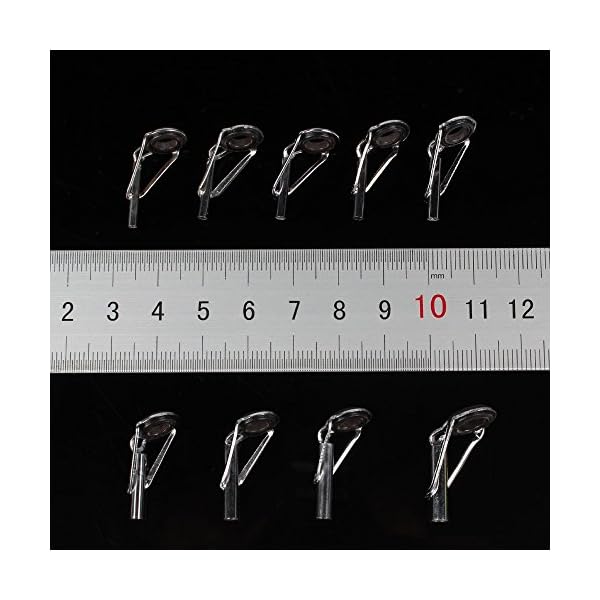 Goture-Saltwater-Fishing-Rod-Tip-Stainless-Steel-Guides-Rings-Repair-Kit-DIY-Variety-of-Sizes-Spinning-Pole-Accessories