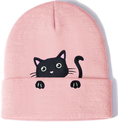 Cat Ear Beanie for Women - Cute Winter Hat, Gifts for Cat  display picture 3