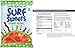 Surf Sweets Gummy Candy Variety Pack - 1 of Each 2.75 Ounce Bags, Organic Gummy Bears, Fruity Bears, Worms and Sour Worms with By The Cup Bag Clip