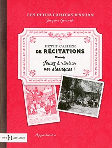 Petit cahier de récitations by (Paperback)