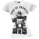 Sons of Anarchy Jax Face Forward Juniors T-Shirt