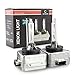CAR ROVER 6000K 35W D1S HID Xenon Headlight Replacement Bulb with 2 Year Warranty (Pack of 2)