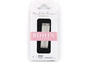 Bohin Crewel Embroidery Needles, Size 9, 15-Pack