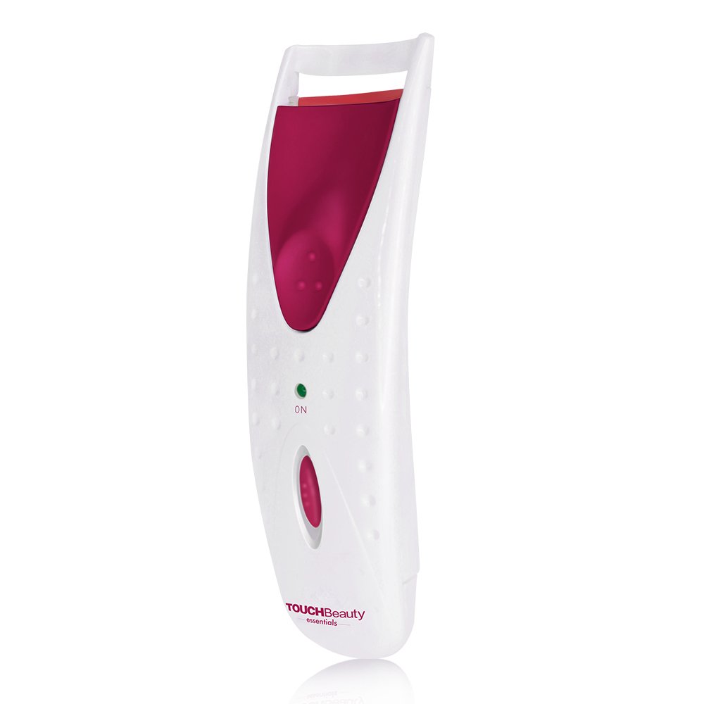 TOUCHBeauty Heated Eyelash Curler with silicone Pad Red TB-2003 : Beauty