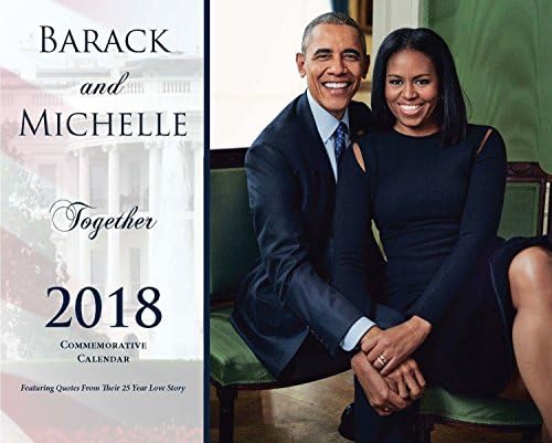 NEW 2018 BARACK AND MICHELLE OBAMA 12 MONTH 2018Calendar