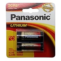 Panasonic 6-Volt Photo Lithium Cylinder Battery (2CR5MPA1B) (2CR-5MPA1B)