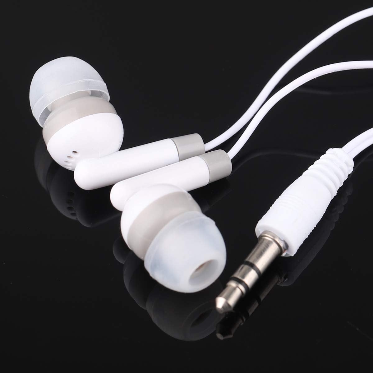 Bulk Earbuds 100 Pack Multi Colored for Classroom,HONGZAN Wholesale Earbuds Headphones Earphones