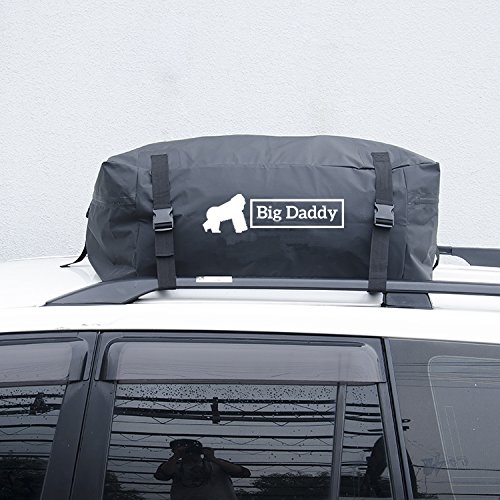 Car Roof Cargo Bag V2 by BigDaddy 400 litres for Cars with and