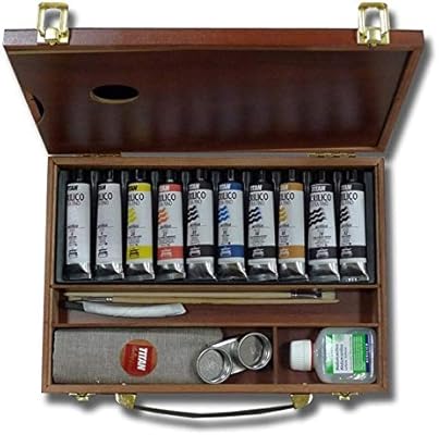 TITAN CAJA MADERA ACRÍLICO 10x40ml + ACCS (40-TA): Amazon.es: Juguetes y juegos