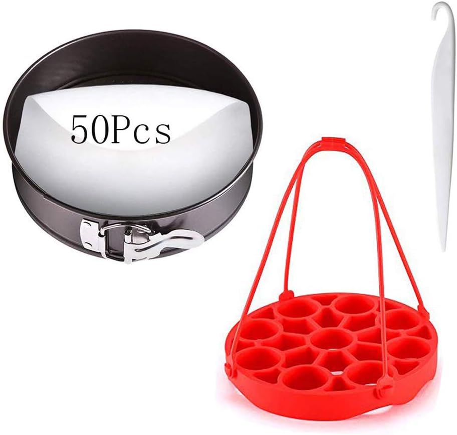 9 inch Nonstick Springform Pan, Leakproof Cake Pan Bakeware with Sling