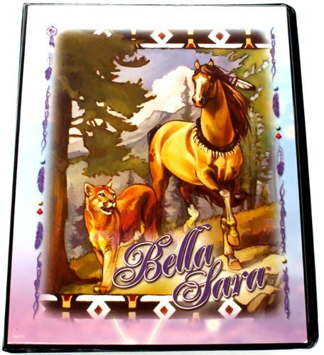 Bella Sara Horses Trading Card Game Collector's Mini Binder Mountain Lion