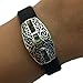 Fitbit Alta, Fitbit Flex Jewelry to Accessorize Your Fitness Activity Tracker Bracelet - Etched Ornate Scroll Design Abalone CHARLESTON Bracelet Accessory