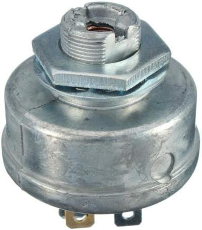 1.61inches Argent Diameter vap26 5 Broches avec Clé Tracteur Tondeuse Universel Interrupteur