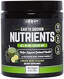 Onnit Earth Grown Nutrients | Organic Superfoods Supplement with Key Micronutrients and Minerals | Lemon Mint (200g)