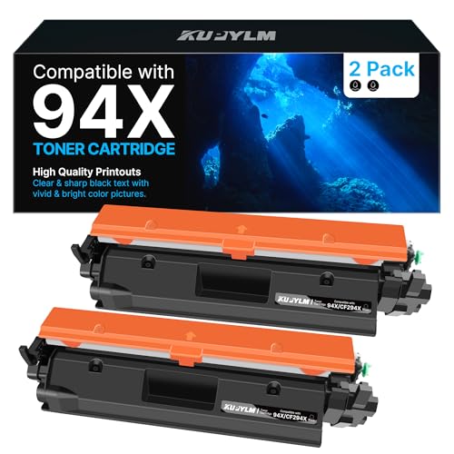 KUPYLM 94X CF294X Compatible Toner Cartridge for HP 94A CF294A for HP Laserjet Pro MFP M148dw for LaserJet Pro M148fdw M149fdw M118dw M148 M149 High Yield 2800 Pages (2 Black)