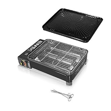 Rsonic Schwarz Camping Gasgrill Ohne Gas Kartuschen Amazon De