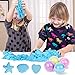 Meland Cloud Slime 10.5 OZ Snow Fluffy Cloud Slime Cotton Slime for Kids and Adults - 4 Colors (Blue, Purple, Yellow, Pink)