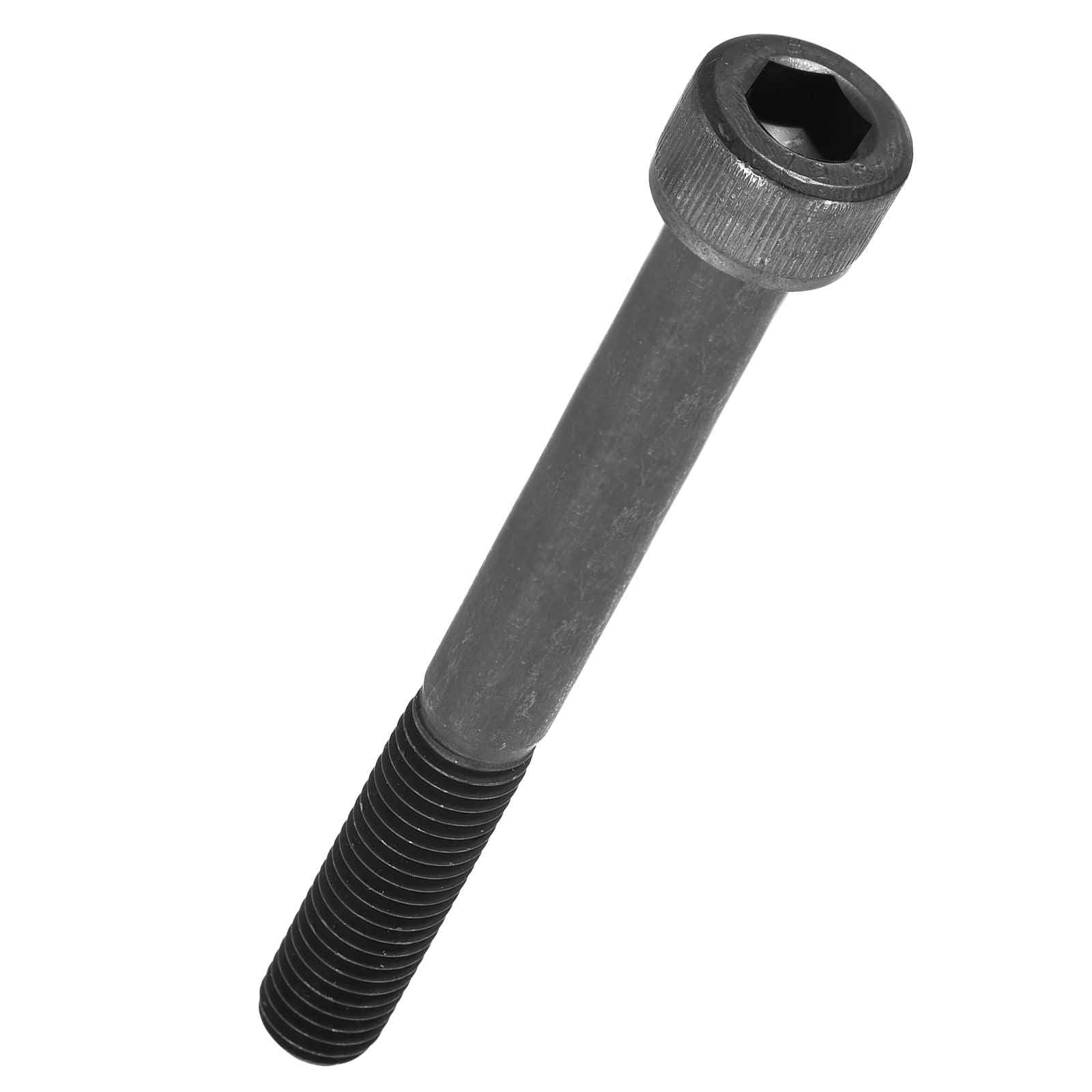 Kozelo 5pcs Socket Head Cap Screws - [M10-1.5 x 100mm] Alloy Steel Black Oxide Grade 12.9 Internal Hex Screw Full Thread for Industrial & Machinery Use, Black — image 1