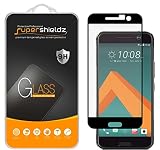 Supershieldz for HTC 10 Tempered Glass Screen Protector, (Full Screen Coverage) Anti Scratch, Bubble Free (Black)