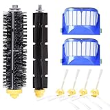 YOMEKOLY Accessory for iRobot Roomba 600 610 620 630 645 650 655 660 680 500 Series Model 595 Replacement Kit Replenishment iRobot Parts Set Filter Side Brush Bristle Brush Flexible Beater Brush