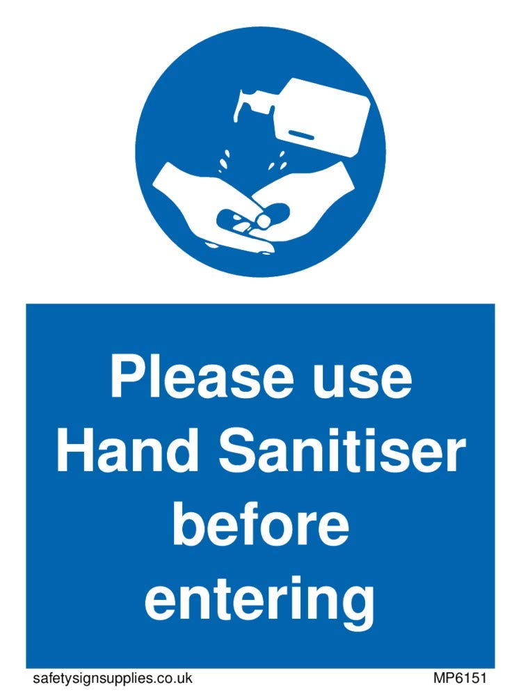 Viking Signs Please use Hand Sanitiser before entering