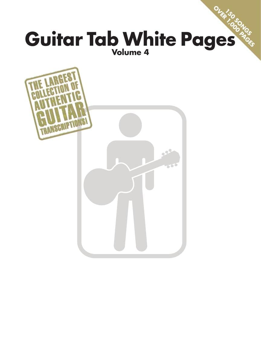 Guitar Tab White Pages: Volume 4