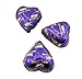 Hershey's Valentine's Hearts Dark Chocolate Candy, Purple, Bulk Pack (Pack of 2 Pounds)