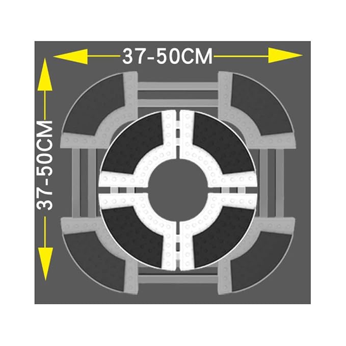 HANHJ Ronda Base De La Lavadora del Refrigerador Base Ajustable ...