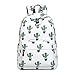 Teecho Girls Waterproof School Backpack Fashion 15.6