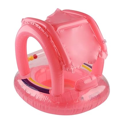 Myself Swimming Ring Eau Gonflable Portable Bébé Auvent