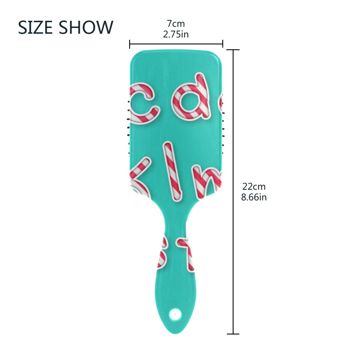 Amazon Com Malplena Hair Brush Static Free Cushion Candy