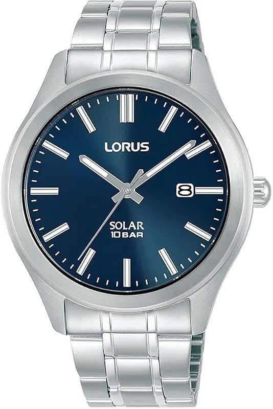 Herren Uhr Quarz mit Edelstahlgehäuse