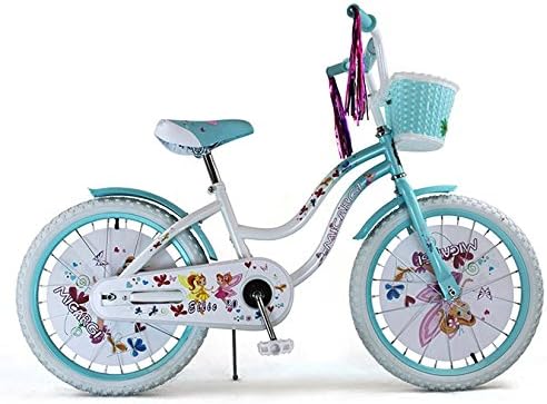 Micargi Ellie 20" Girls Cruiser Bike White/Baby Blue