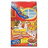 Purina Friskies Tender & Crunchy Combo Adult Dry Cat Food 3.15Lb (Pack Of 6)