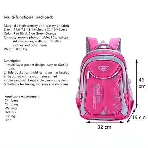 1 Macbag+Backpack+Bookbag+Durable+Camping