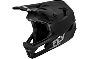 Fly Racing Rayce Full-Face Mountain Bike/BMX Helmet – ASTM F1952 DH Certified, CPSC 1203, CE EN1078, Poly-Alloy Shell, TFV Ventilation, Removable Liner