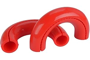 ciciTree 2pcs Red Front Tow Hook Protect Cover Case Compatible for Ford Ranger 2023-2025