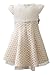 Lilax Little Girls' Sparkle Polka Dot Twirl Dress