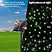 Joomer Green Solar Christmas Lights 72ft 200 LED 8 Modes Waterproof Solar Fairy Lights for Christmas Decorations