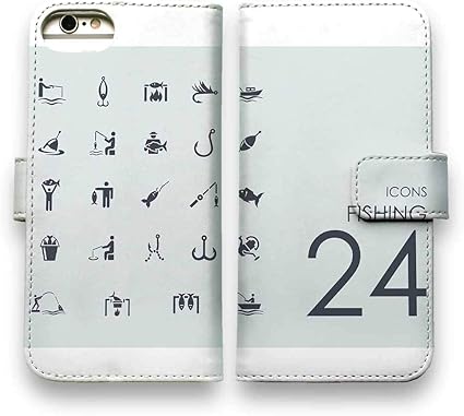 Amazon Co Jp Anglerslife 手帳型 スマホケース Softbank ソフトバンク 釣りのアイコン24 Aquos Xx2 502sh 家電 カメラ