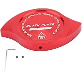 Car Radiator Cover Aluminium Decorative Replacement Cover (Red)