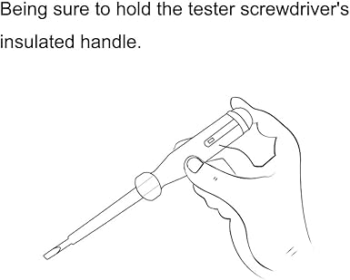 Sourcing Map Lot De 2 Tournevis Testeur De Tension Pour Electricien Avec Tube Neon Electricite Outils Et Testeurs